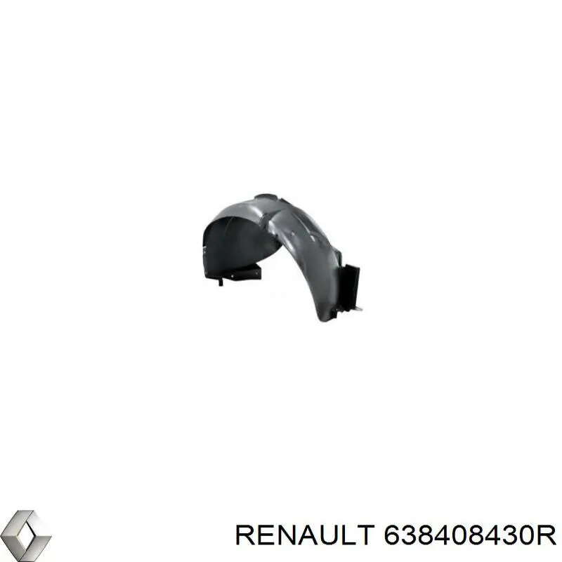 Подкрильнікі переднього крила, правий Dacia Duster позашляховик (HS) (2010 - 2018) ціна, від 40.58 USD