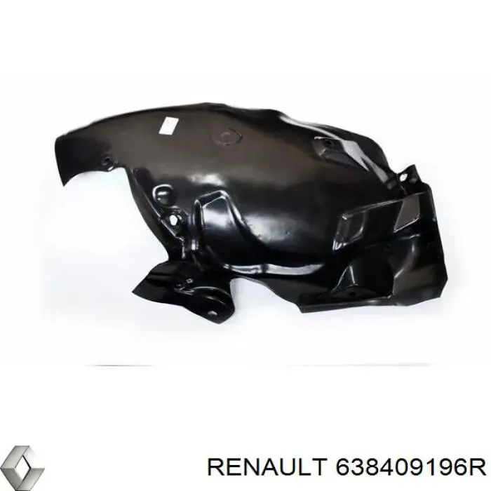 Купити 638409196R Renault (RVI) Підкрилок передній правий