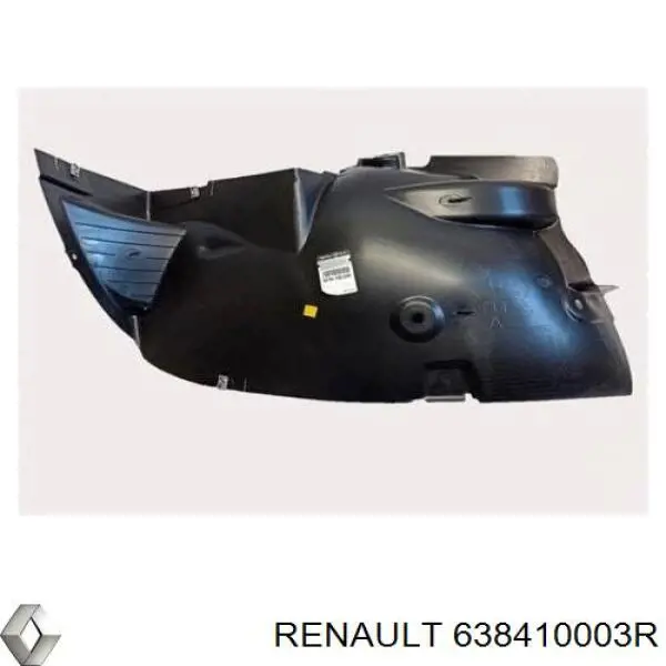 Підкрилок переднього крила, лівий передній Renault (RVI) 638410003R ціна, від 18.27 USD