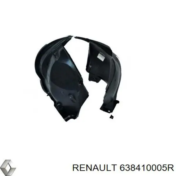 Купити 638410005R Renault (RVI) Підкрилок передній лівий