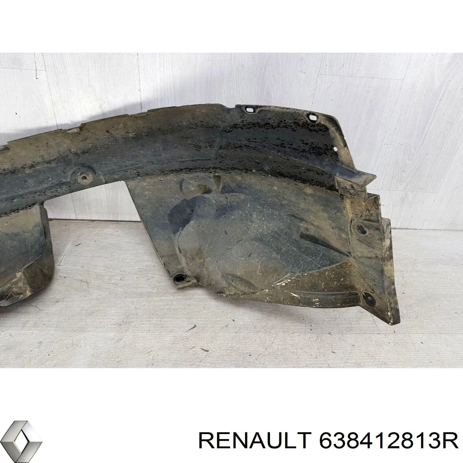 Підкрилок переднього крила, лівий Renault (RVI) 638412813R ціна, від  USD