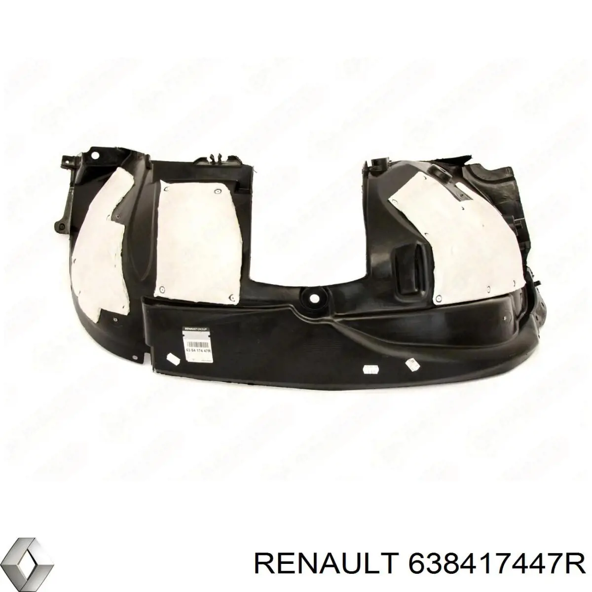 638417447R Renault (RVI) Підкрилок переднього крила, лівий