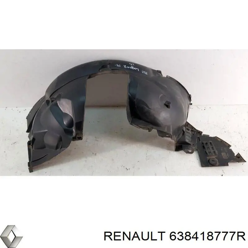 638418777R Renault (RVI) Підкрилок переднього крила, лівий