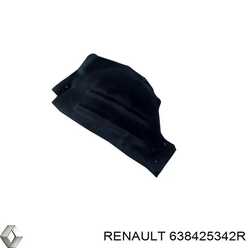 638425342R Renault (RVI) Підкрилок переднього крила, правий задній