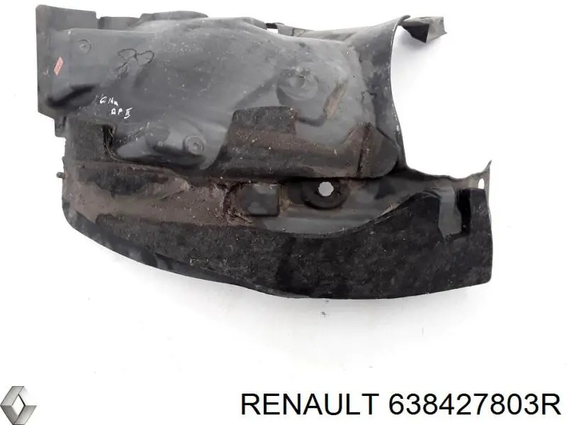 Підкрилок переднього крила, правий задній Renault (RVI) 638423957R ціна, від 20.29 USD