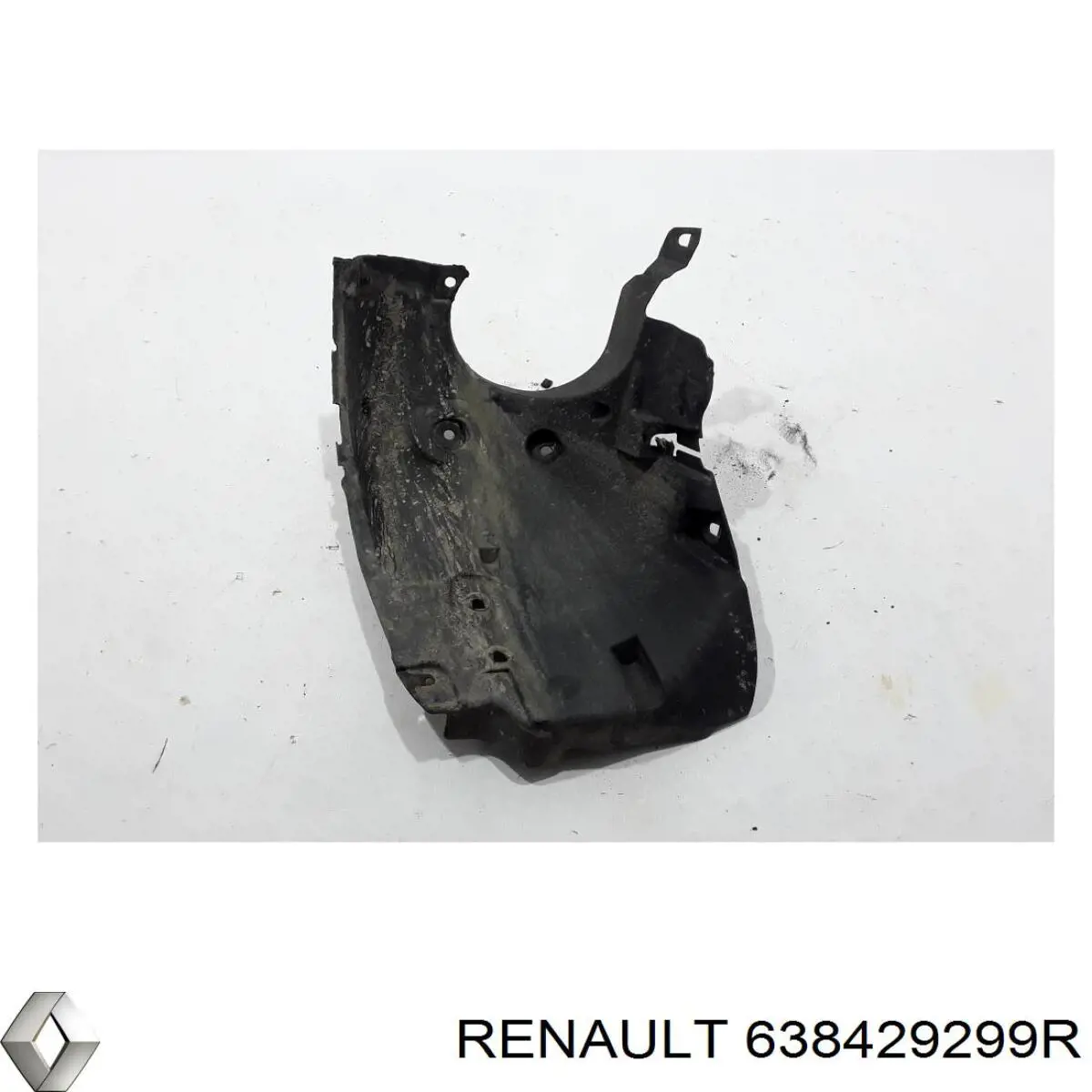 Підкрилок переднього крила, правий задній Renault (RVI) 638429299R ціна, від 110.44 USD