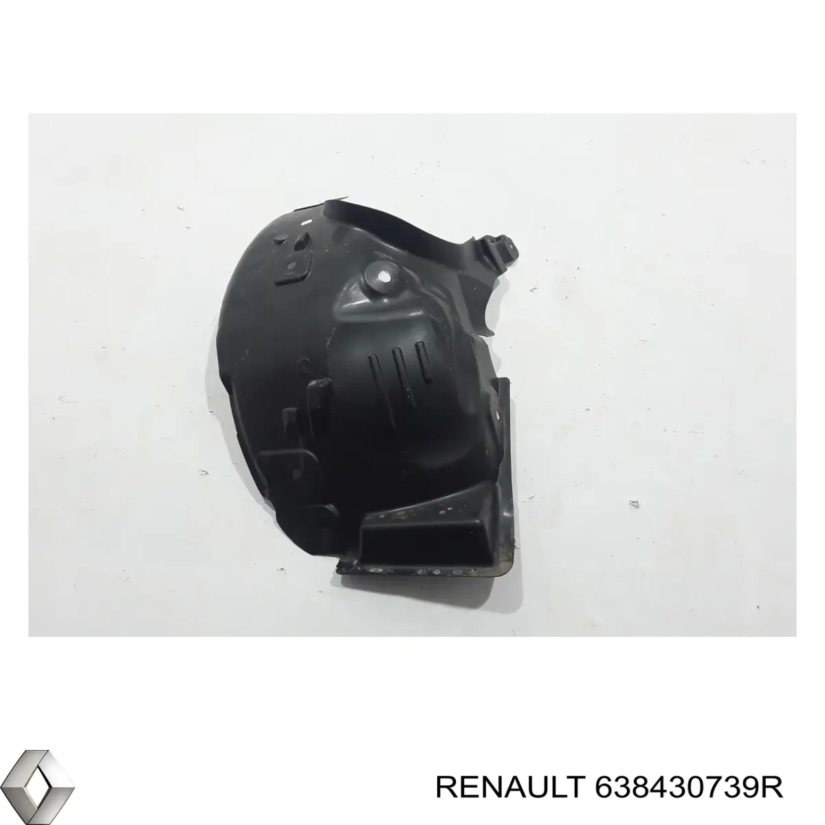 Підкрилок переднього крила, лівий задній Renault (RVI) 638430739R ціна, від 56.37 USD