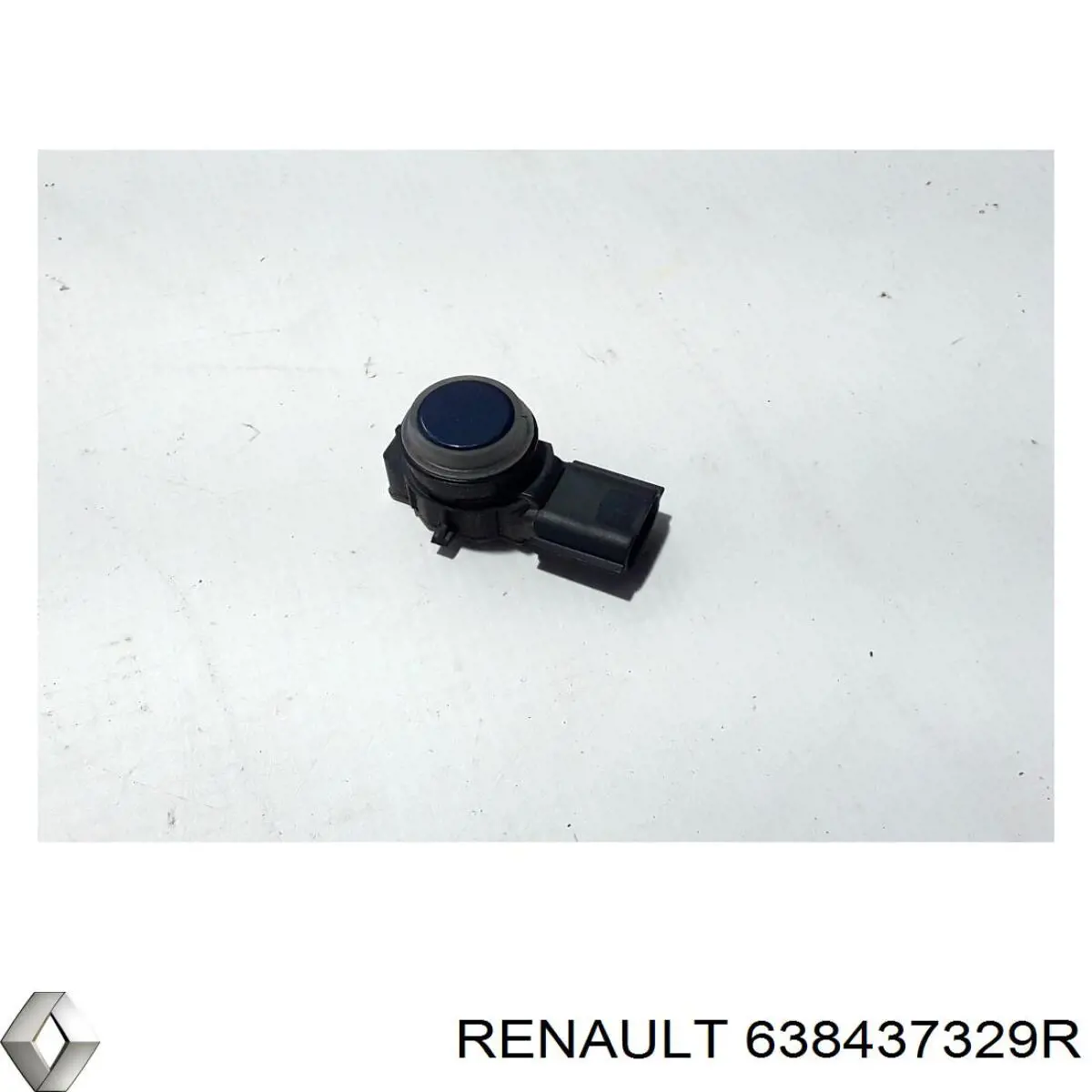Підкрилок переднього крила, лівий задній 638437329R Renault (RVI)