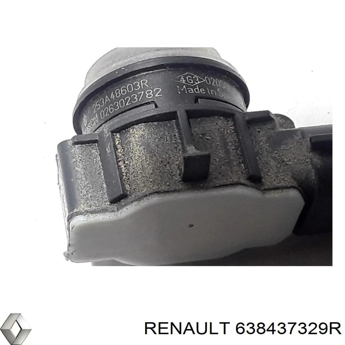 Підкрилок переднього крила, лівий задній Renault (RVI) 638437329R