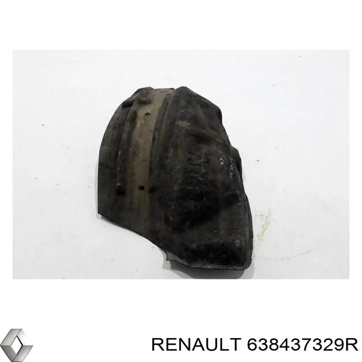 638437329R Renault (RVI) Підкрилок переднього крила, лівий задній