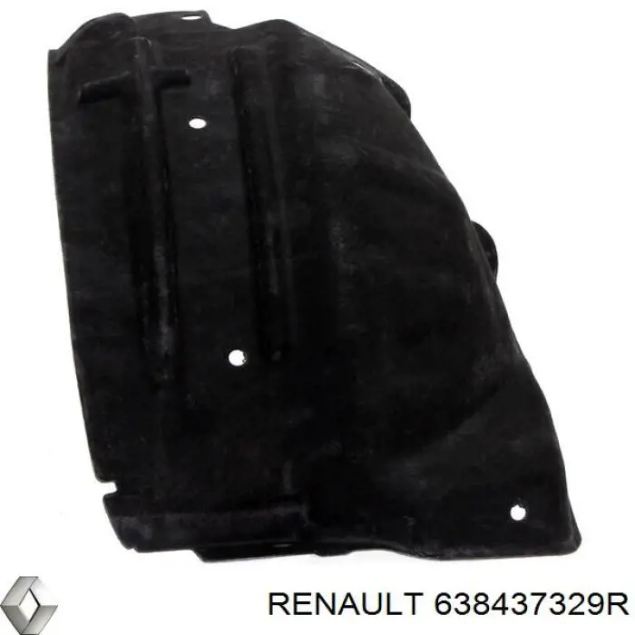 Купити 638437329R Renault (RVI) Підкрилок переднього крила, лівий задній