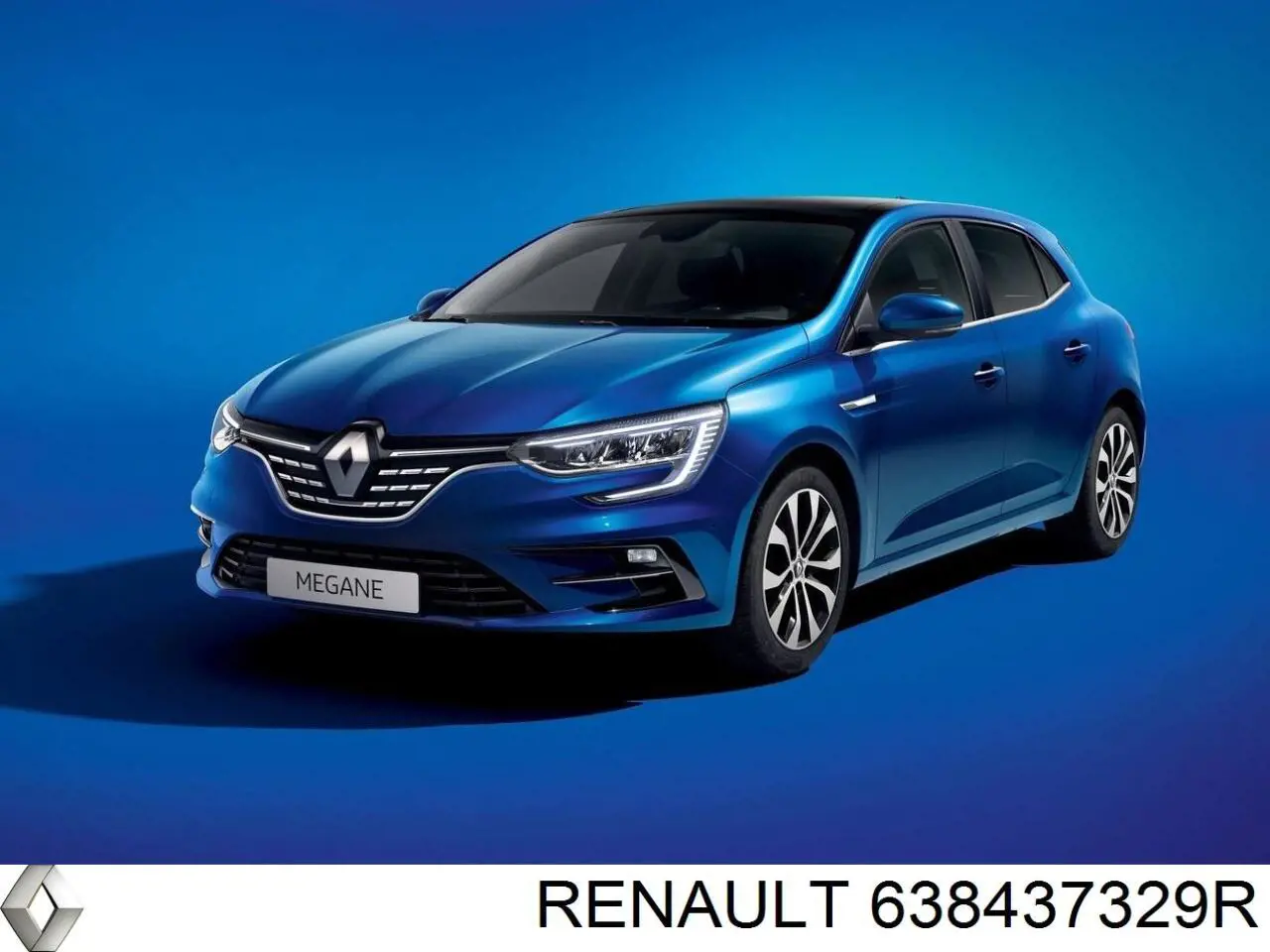 638437329R Renault (RVI) Підкрилок переднього крила, лівий задній