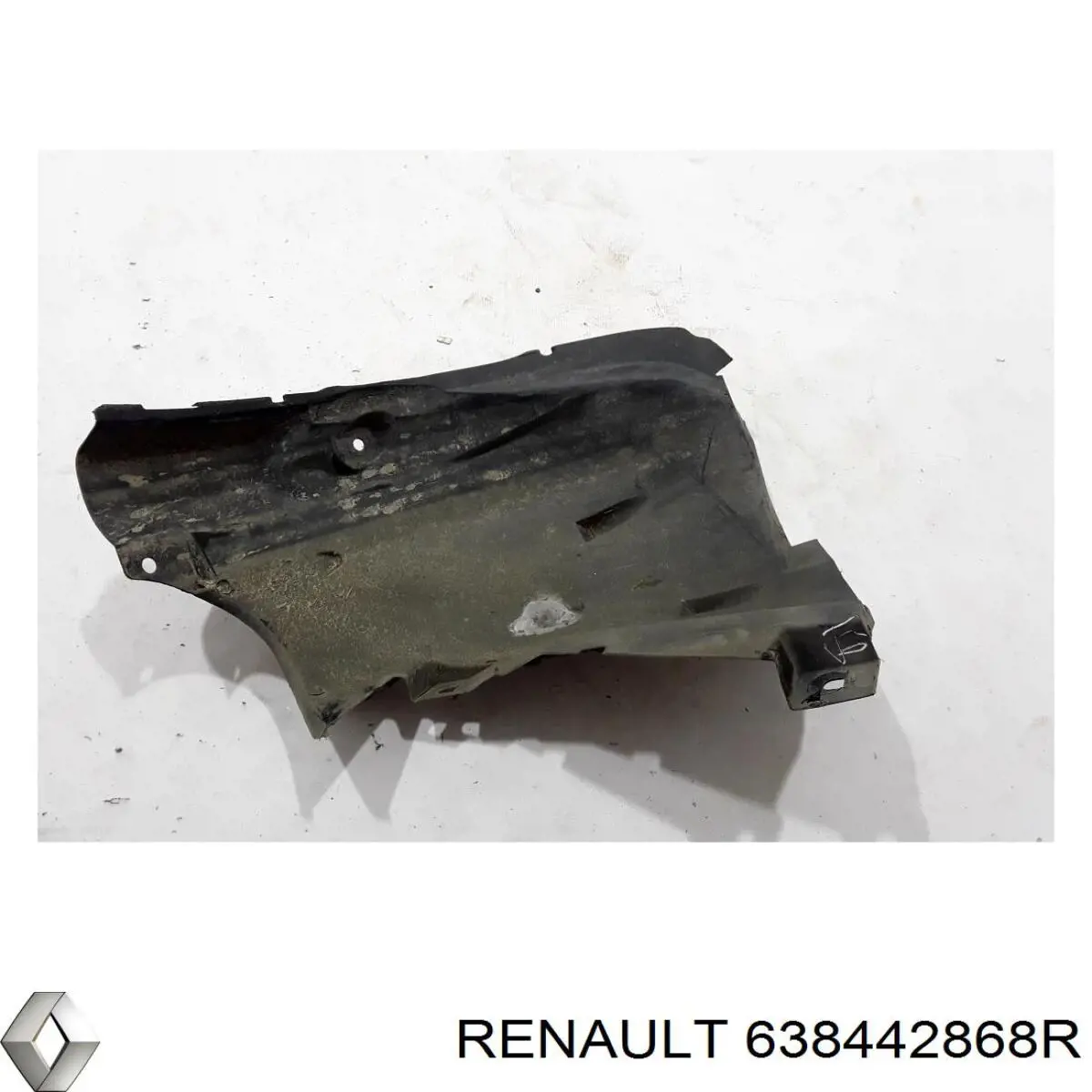 638442868R Renault (RVI) Підкрилок переднього крила, правий передній