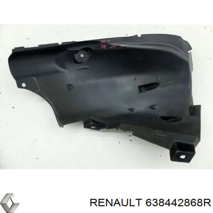 Підкрилок переднього крила, правий передній Renault (RVI) 638442868R ціна, від 20.36 USD
