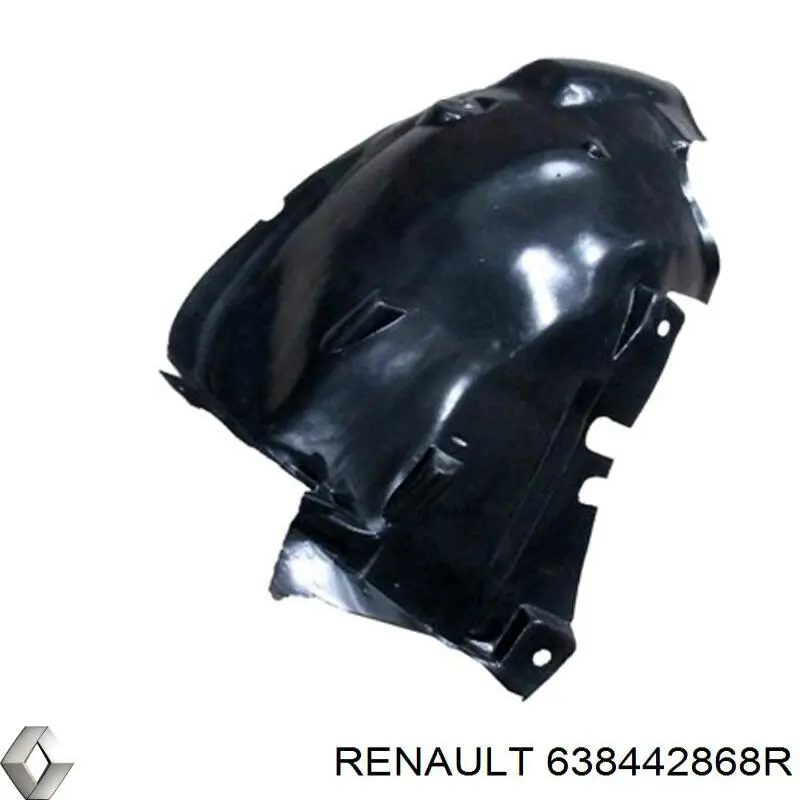 Купити 638442868R Renault (RVI) Підкрилок переднього крила, правий передній