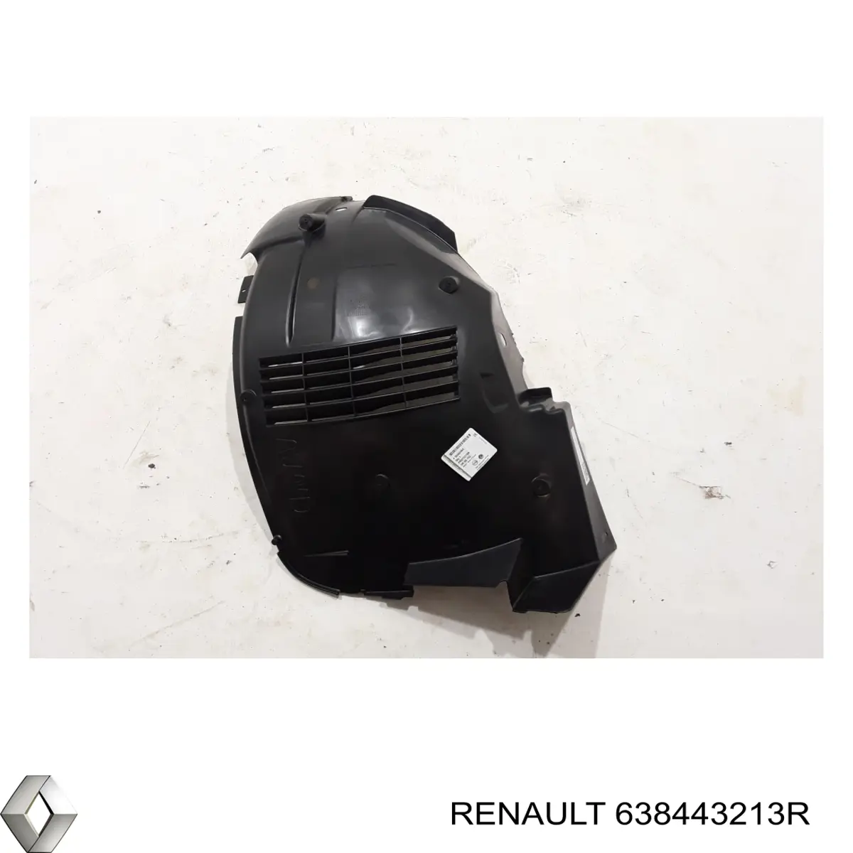 Підкрилок переднього крила, правий передній 638443213R Renault (RVI)