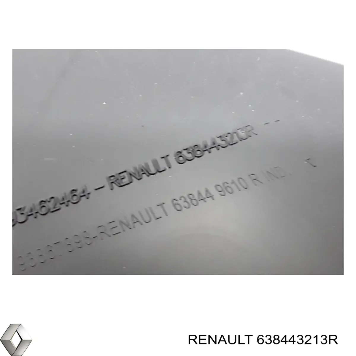638443213R Renault (RVI) Підкрилок переднього крила, правий передній