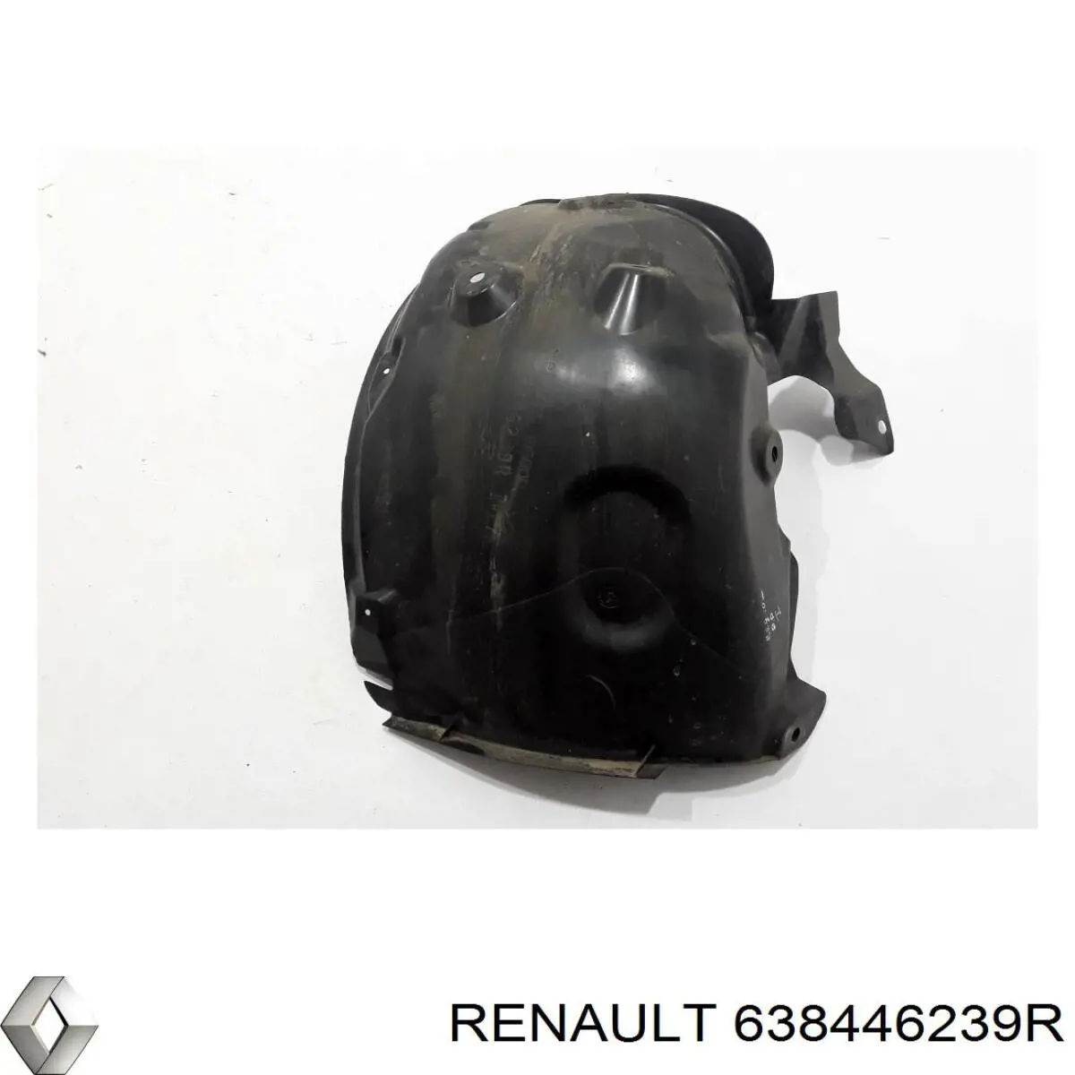 Підкрилок переднього крила, правий передній 638446239R Renault (RVI)