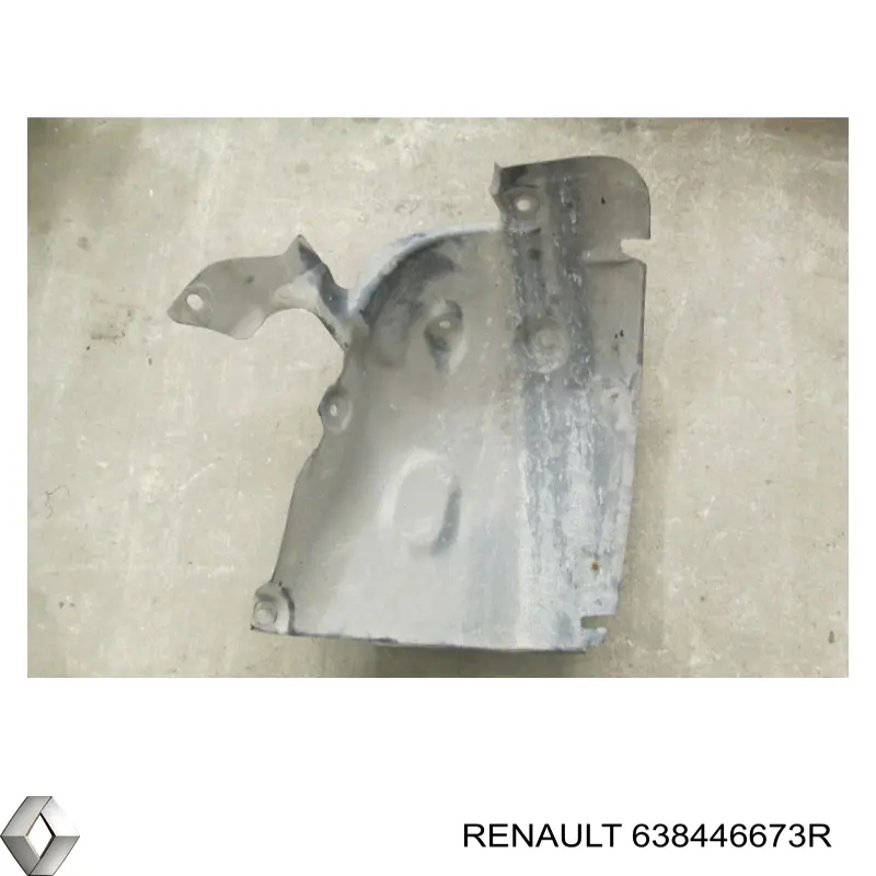 638446673R Renault (RVI) Підкрилок переднього крила, правий передній
