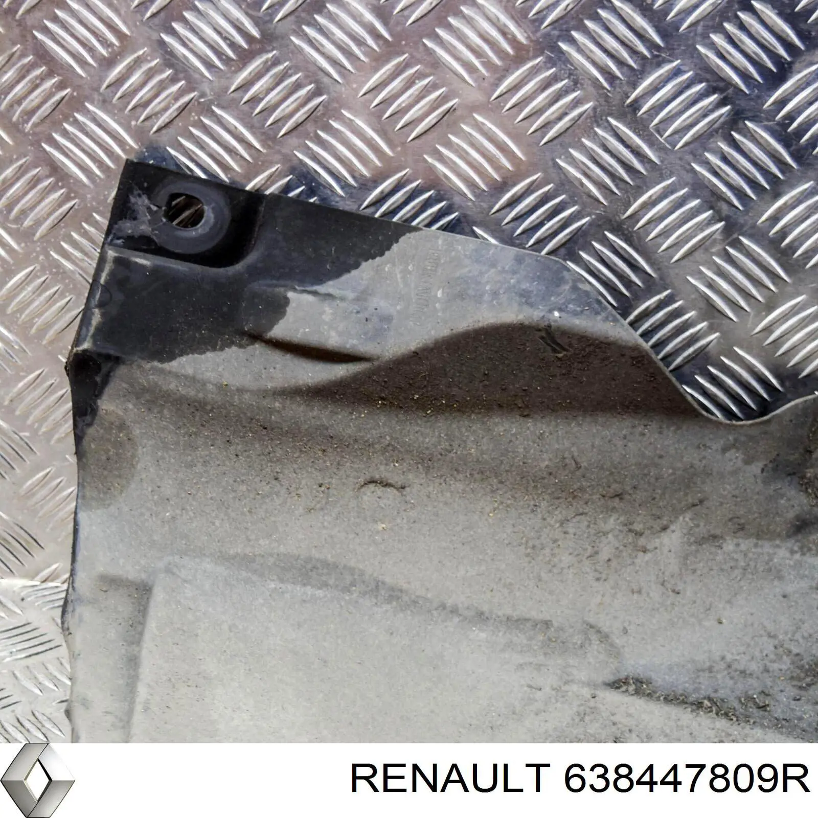 Підкрилок переднього крила, правий передній 638447809R Renault (RVI)