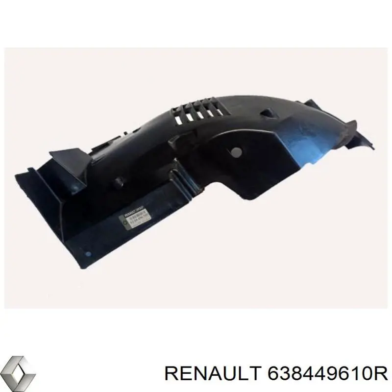 Підкрилок переднього крила, правий передній Renault (RVI) 638449610R ціна, від 21.68 USD