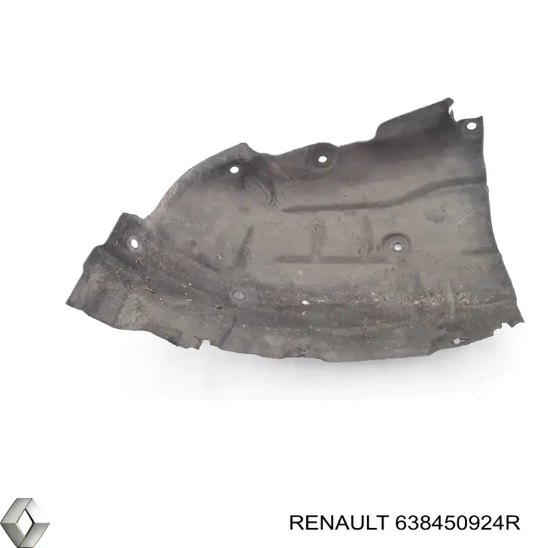 Підкрилок переднього крила, лівий передній Renault (RVI) 638450924R ціна, від 28.18 USD