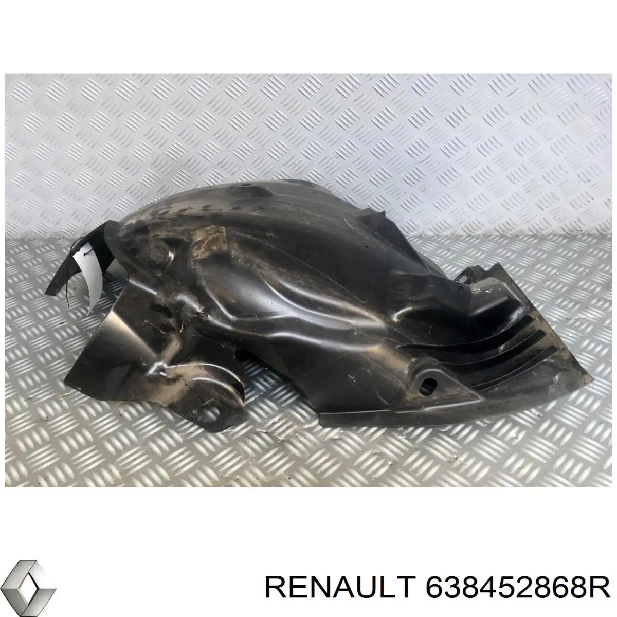 Підкрилок переднього крила, правий задній Renault (RVI) 638452868R ціна, від 15.29 USD
