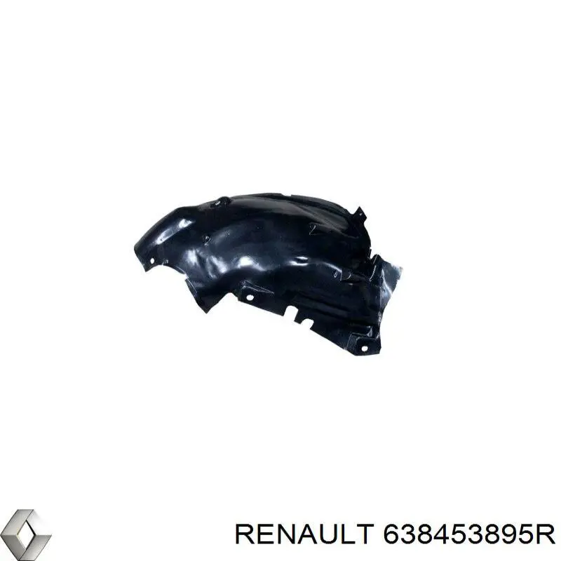 Підкрилок переднього крила, лівий передній Renault (RVI) 638453895R ціна, від 20.35 USD