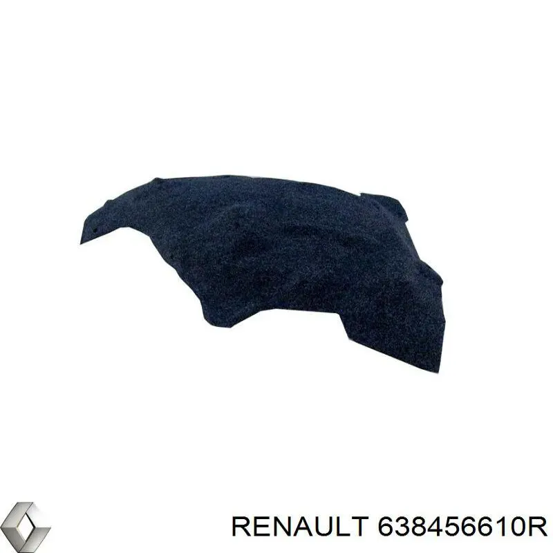 Підкрилок переднього крила, лівий передній Renault (RVI) 638456610R ціна, від 10.81 USD