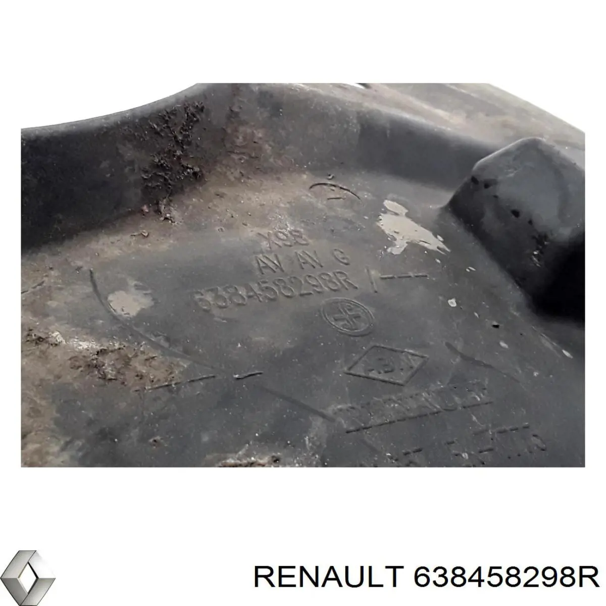 Купити 638458563R Renault (RVI) Підкрилок переднього крила, лівий передній