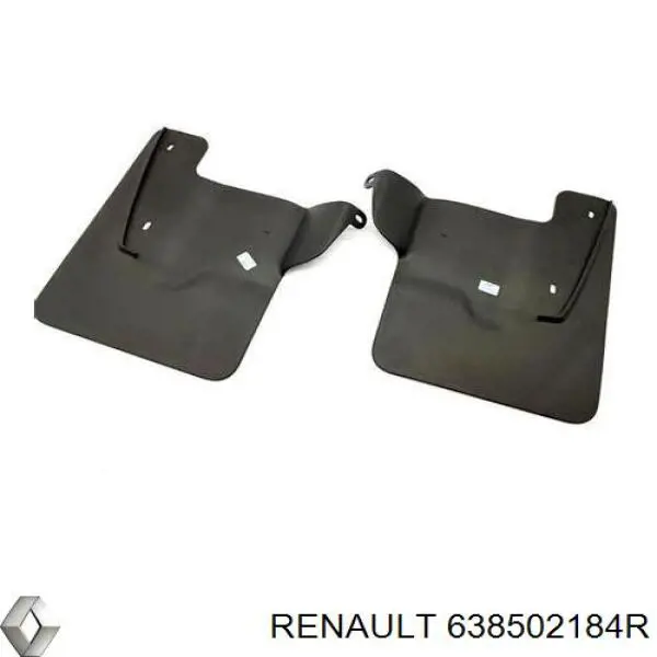 Бризковики передні, комплект Renault Master 3 (FV, JV) (Рено Мастер)