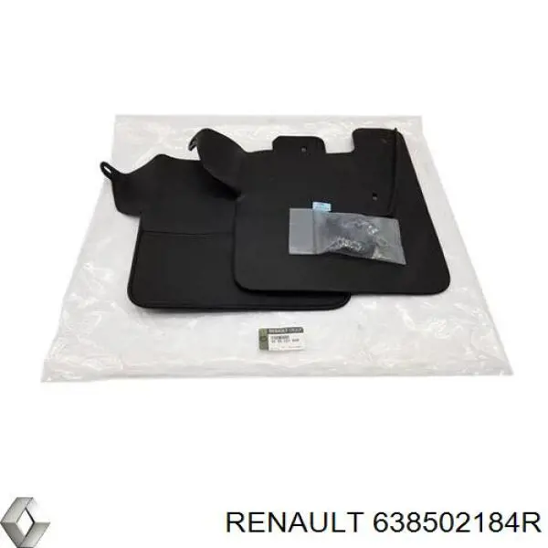 Бризковики передні, комплект Renault (RVI) 638502184R ціна, від 63.80 USD