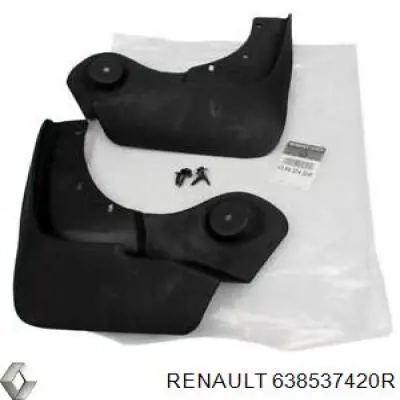 638537420R Renault (RVI) бризковики передні, комплект