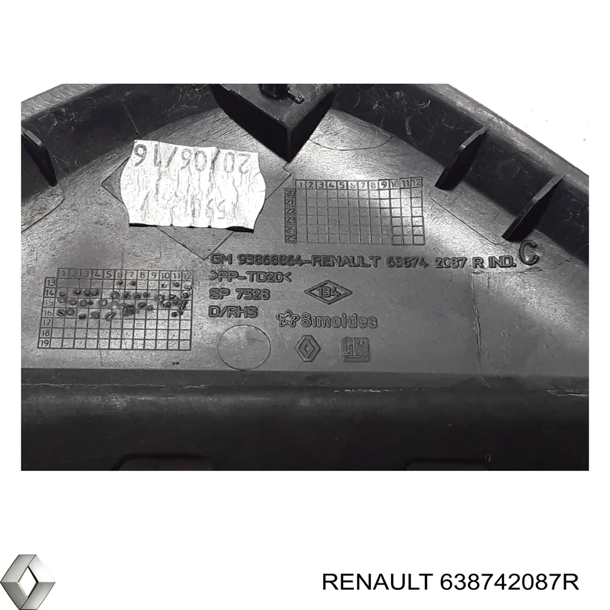 638742087R Renault (RVI) 