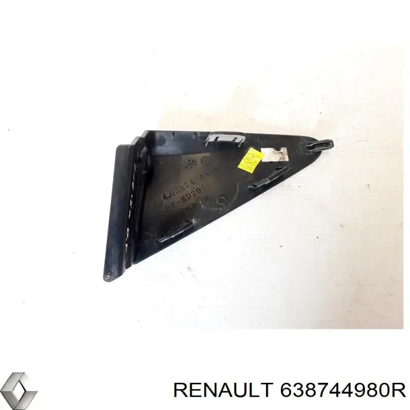 Молдинг переднього правого крила Renault (RVI) 638744980R ціна, від 42.72 USD