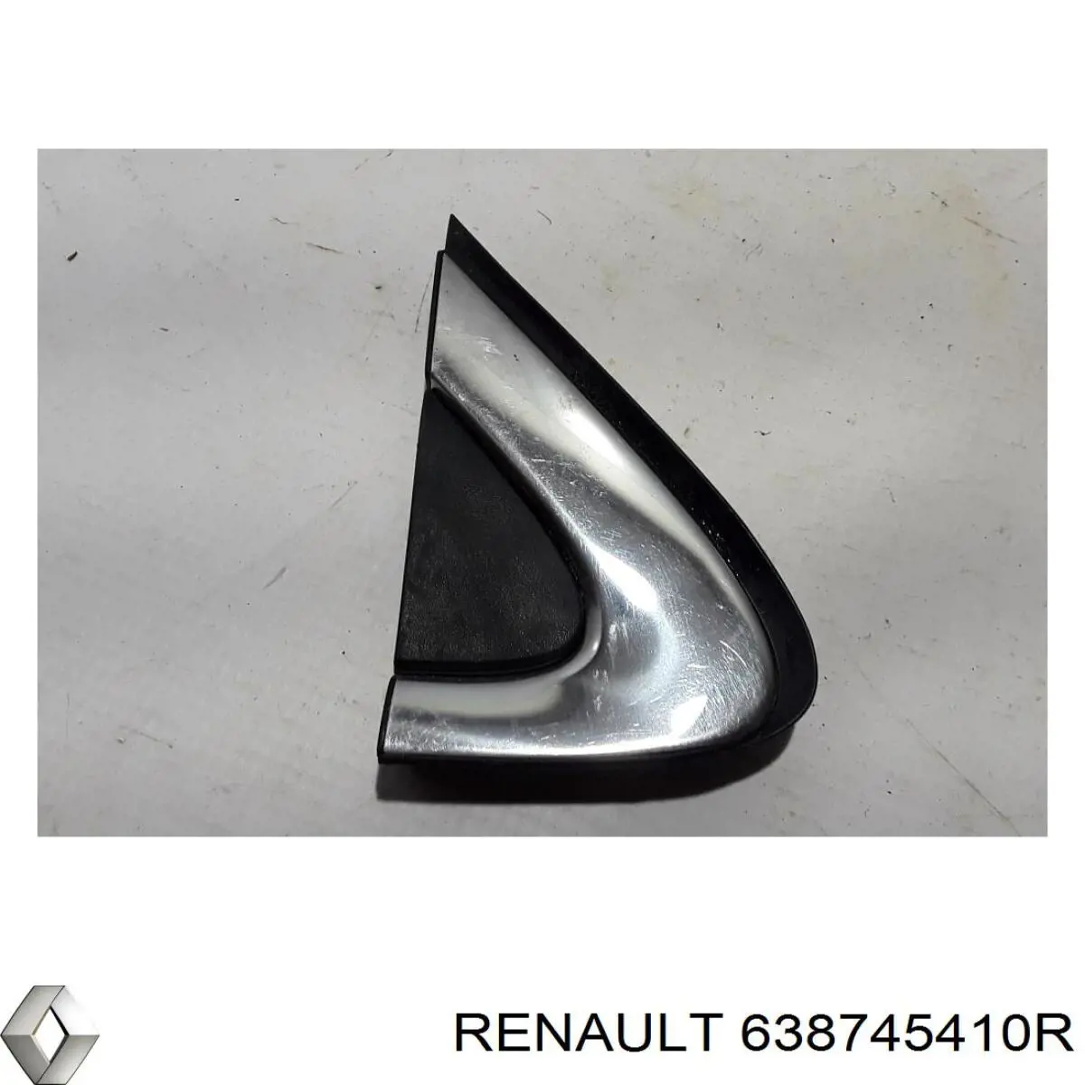 Молдинг переднього правого крила 638745410R Renault (RVI)