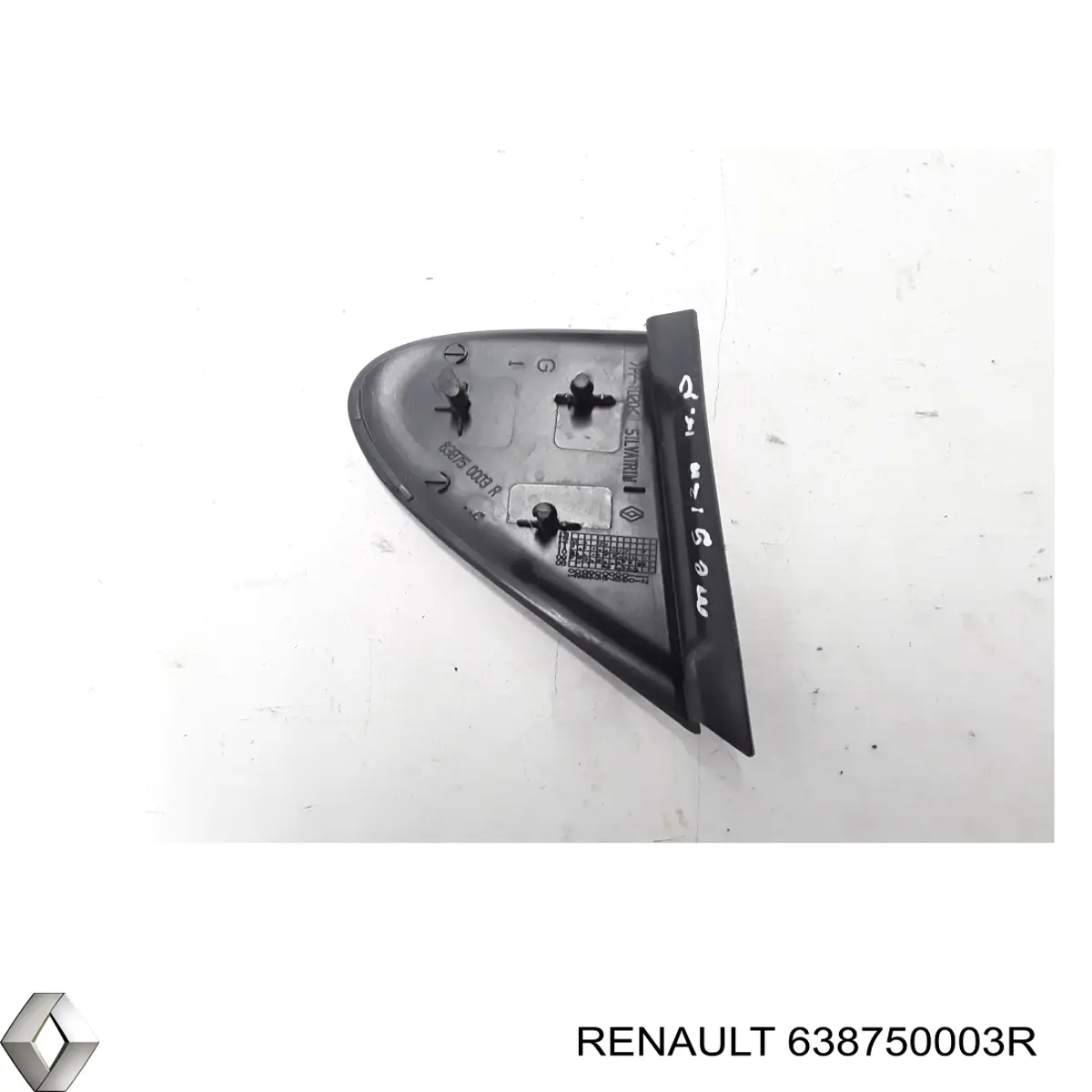 Накладка переднього лівого крила 638750003R Renault (RVI)