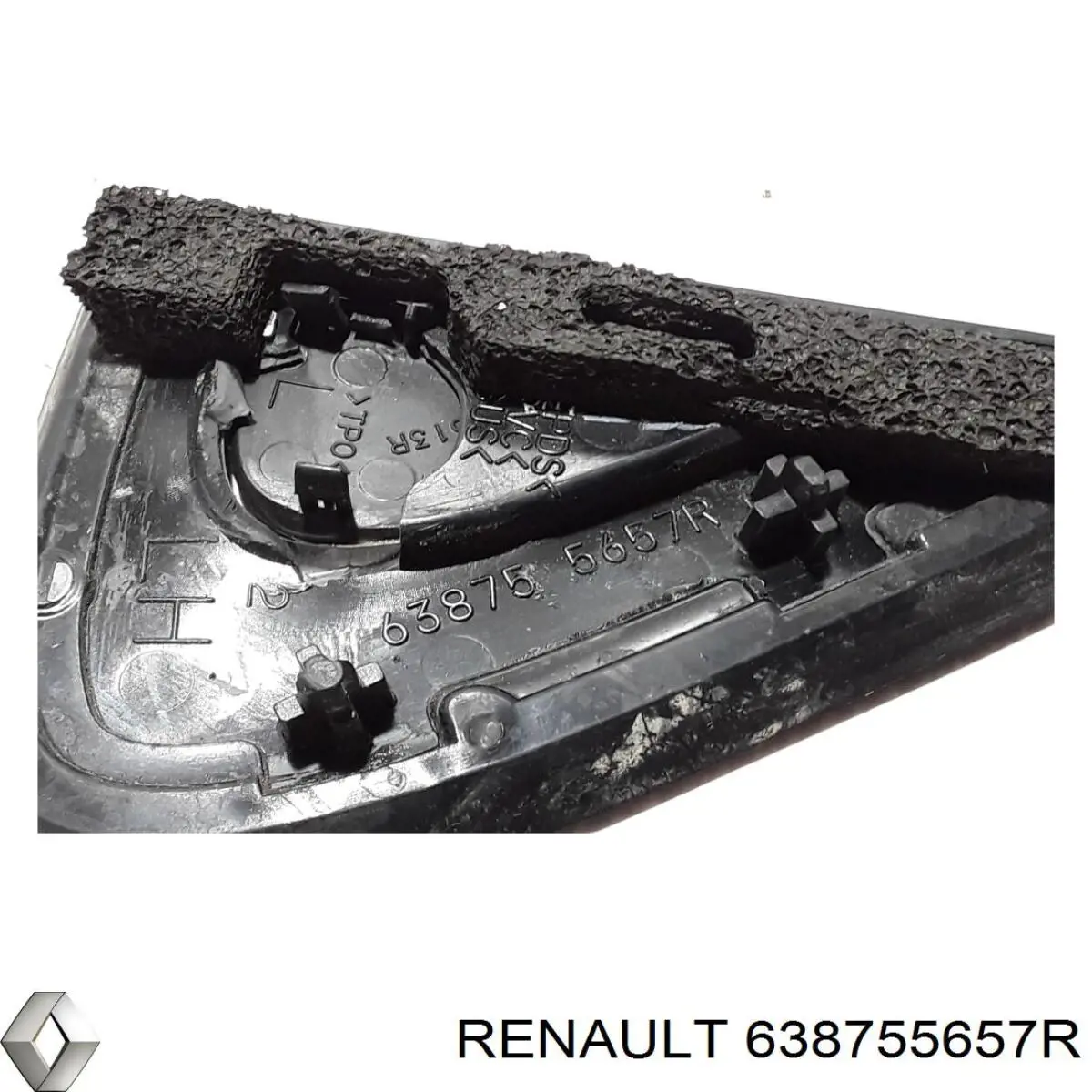 Купити 638755657R Renault (RVI) Молдинг переднього лівого крила