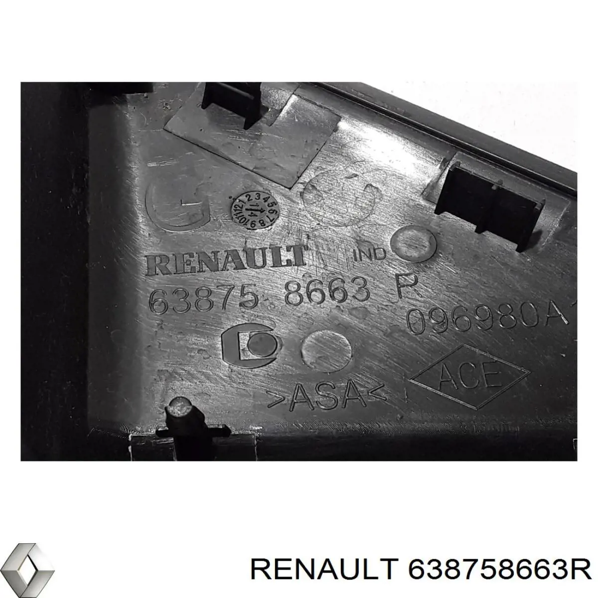 Купити 638758663R Renault (RVI) 