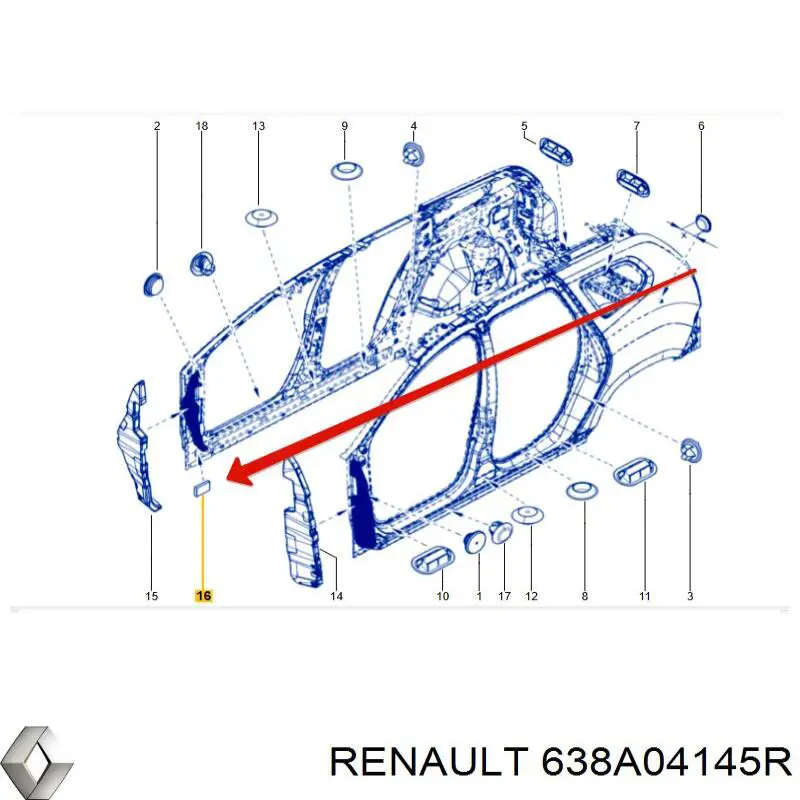  638A04145R Renault (RVI)