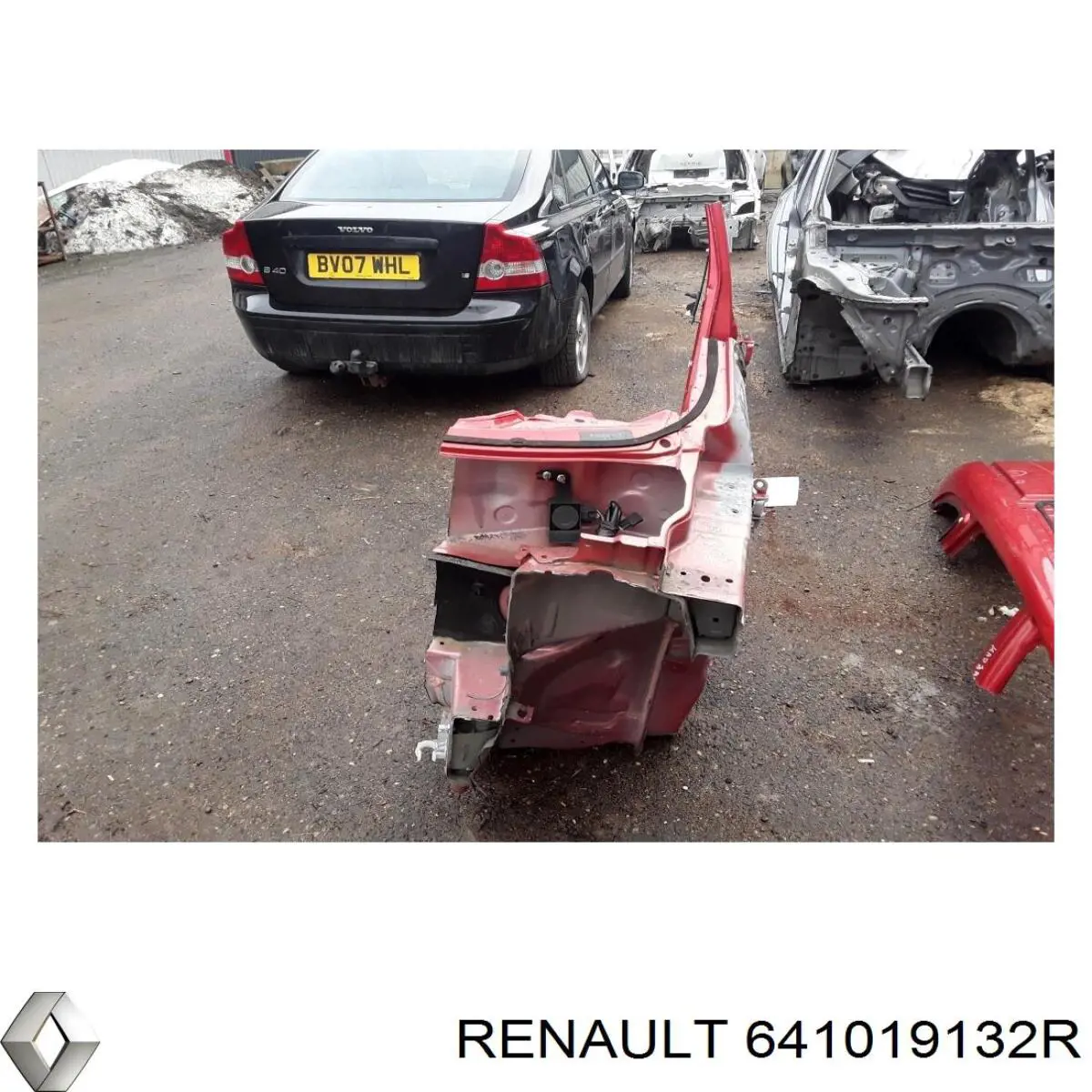 Купити 641019132R Renault (RVI) Лонжерон рами передній лівий