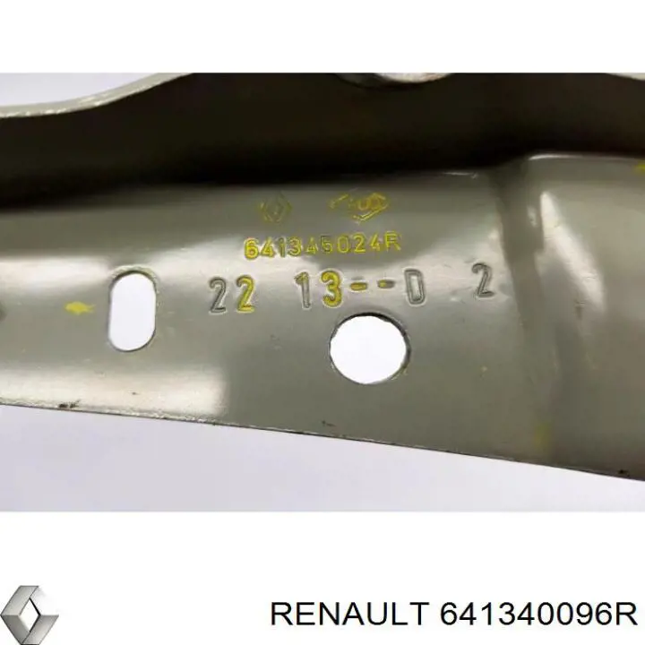 Кронштейн кріплення крила переднього правого верхній Renault (RVI) 641340096R ціна, від 24.38 USD