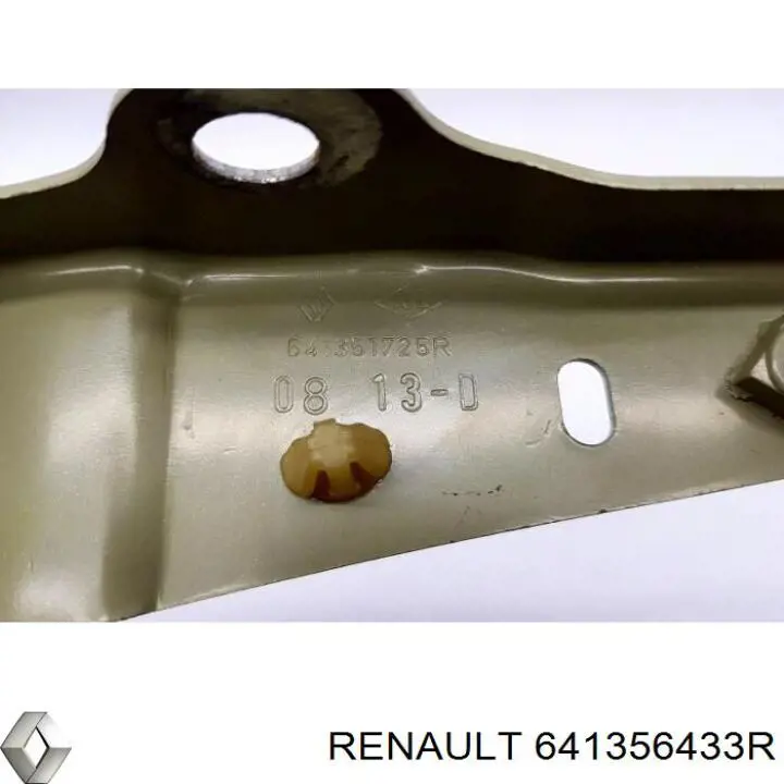 Купити 641356433R Renault (RVI) Кронштейн кріплення крила переднього лівого верхній