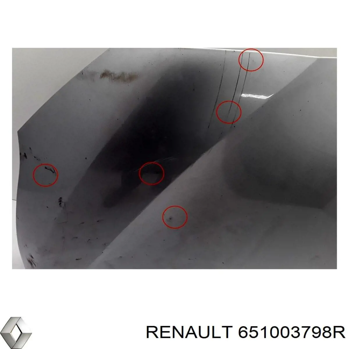 651003798R Renault (RVI) Капот