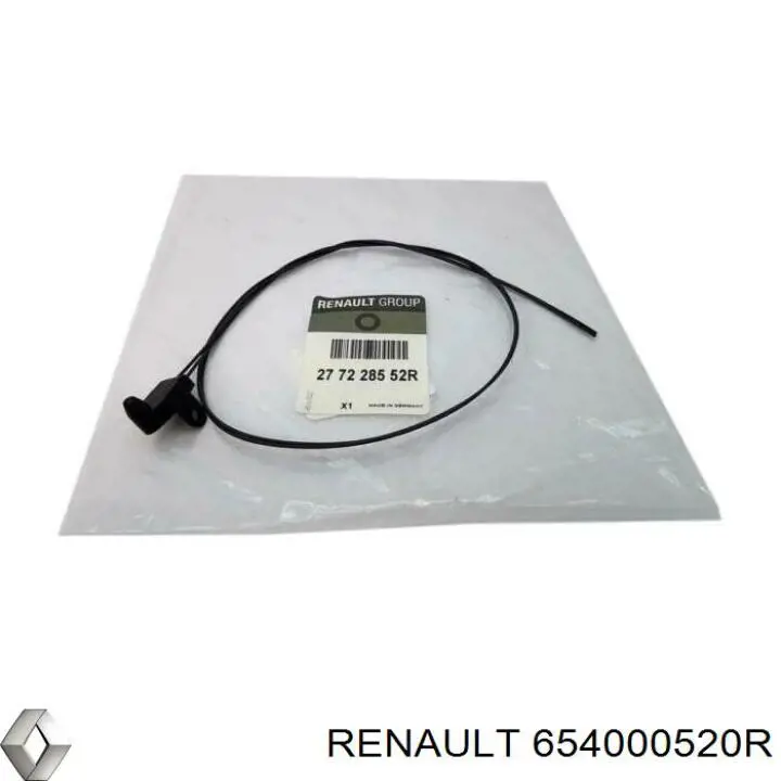 Завіса капота права Renault (RVI) 654000520R ціна, від 55.50 USD