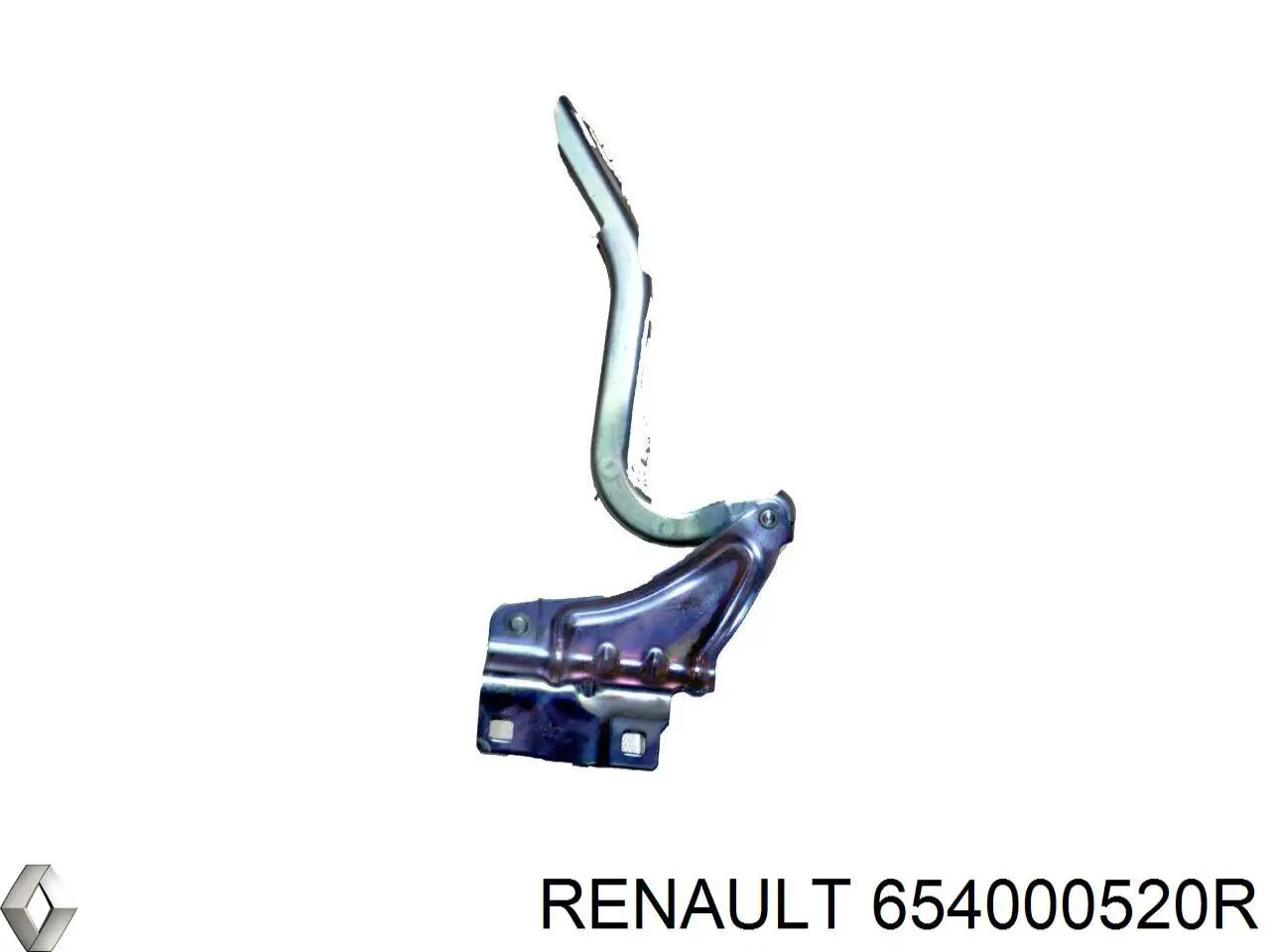 Петля капота, права Renault Trafic 3 (EG) (Рено Трафік)