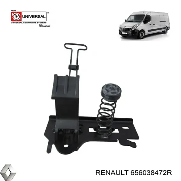 Купити 656038472R Renault (RVI) Кронштейн замку капоту