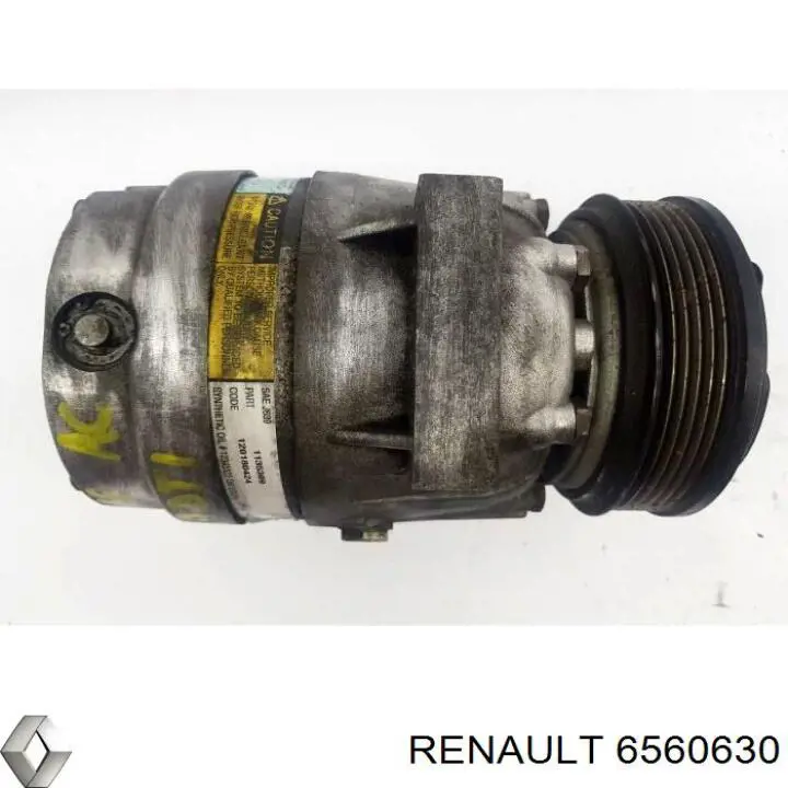 Компресор кондиціонера 6560630 Renault (RVI)