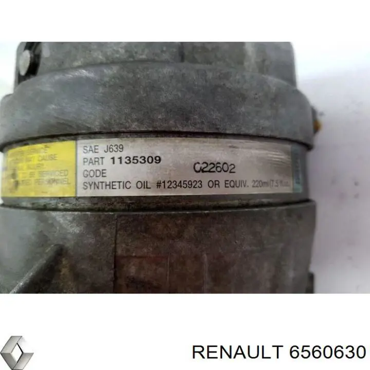 6560630 Renault (RVI) Компресор холодоагенту