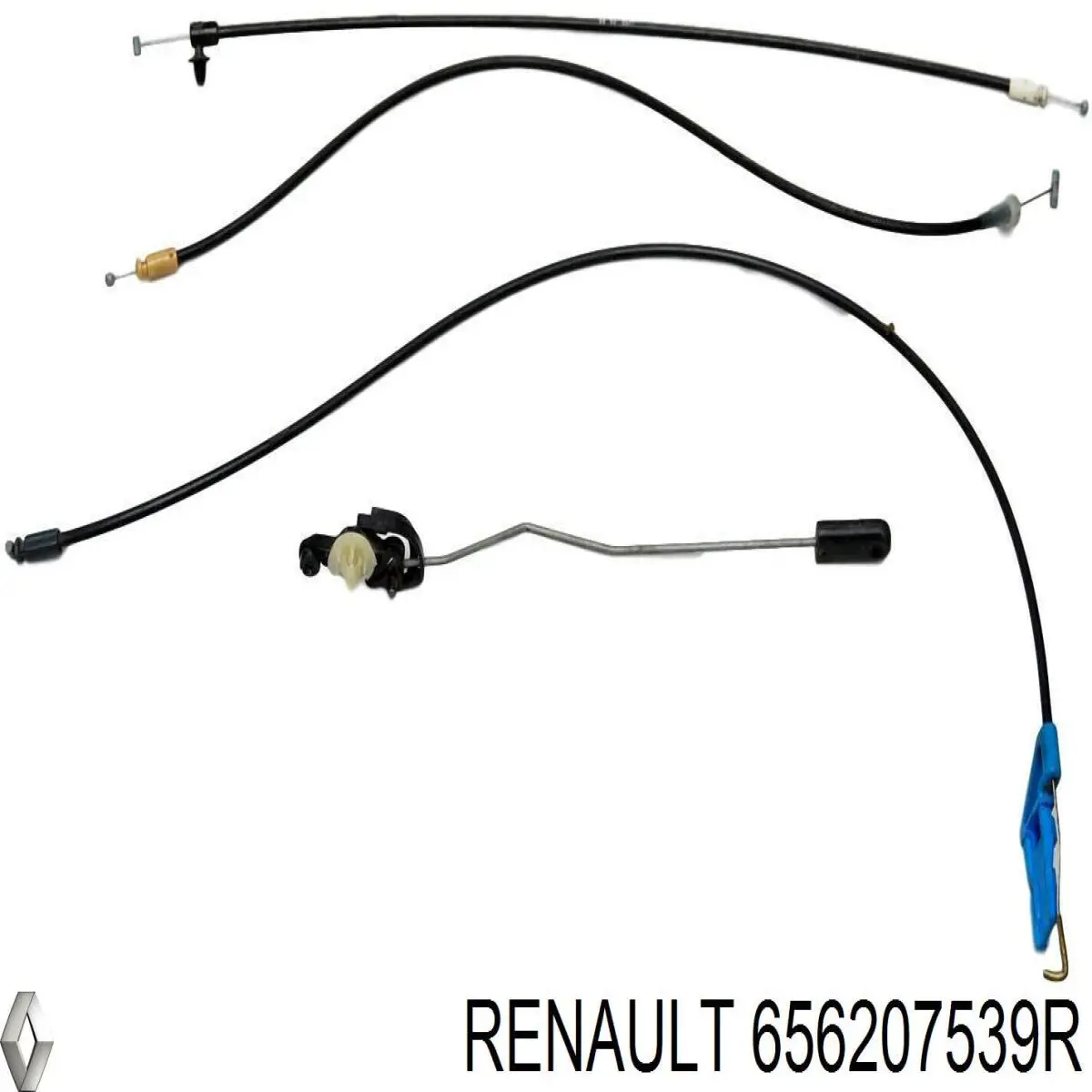 Купити 656207539R Renault (RVI) Трос капота